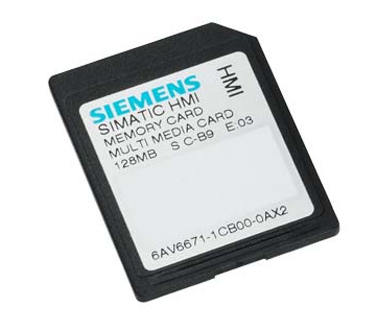 Memoria Micro Memory Card 128 Mb Simatic Mm 6AV66711CB000AX2
