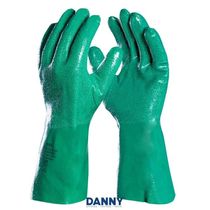 Luva Protecao Quimica Algodao C/Banho Nitrilico Verde Tamanho Xg Supraflex DA36500C DVS