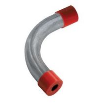 Curva Metálica Eletroduto 90 Graus Aço Carbono Galvanizado Fogo Pesado ABNT NBR 5598 Bsp 1" - 20904 - ELECON