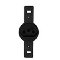 Módulo Tomada Predial 1 Módulo Preta 2 Polos + Terra 20 A 250 V Com Haste 24076 TRANSMOBIL