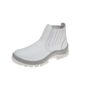 Bota Microfibra Elástico Bidensidade Bico De Plástico Branca 70B19GIBP Tamanho 36 CA 31396 Marluvas