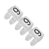 Anilha Poliamida 6.6 Branca 1,50 A 2,50 MM2 9 - CAB3 - Cemar