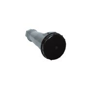 Tomada Acoplado Fêmea 3 Polos + Terra 63A 600V Preto IP67 S4555 Steck