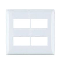 Placa 4 Postos 4 X 4" Branca Thesi M9P4 PIAL