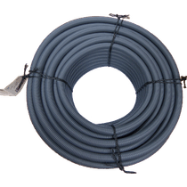 Eletroduto Flexível Não Metálico Duto Corrugado Polietileno Alta Densidade (Pead) Cinza 1.1/4" Dn40 Kanaduto SW - KDTSW40CZ - KANAFLEX