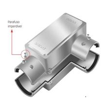 Condulete Alumínio X 3/4" Sem Rosca Bipartido Sem Pintura DGBT034DSPAX DAISA