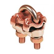 Grampo Terra Duplo (Haste/Tubo/Cabo) 4 A 2/0 AWG 5/8-3/4" - GTDU2C38IPS420 - INTELLI