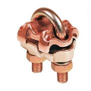 Grampo Terra Duplo (Haste/Tubo/Cabo) 4 A 2/0 AWG 5/8-3/4" - GTDU2C38IPS420 - INTELLI