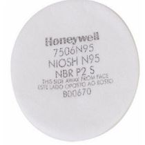 Filtro Mecânico Classe P2 Poeira Nevoas e Fumos com 2 Peças N95 7506N95 Honeywell