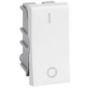 Interruptor Predial Embutir 1 Tecla Dupla Simples Bipolar Branca 250v 25a612016 612016 PIAL