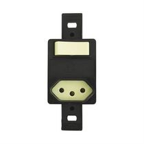 Interruptor E Tomada 1 Tecla Paralela Tomada 2 Polos + Terra 10A Sem Placa 54340 Pial Legrand