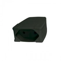 Plugue Fêmea Energia Predial Femea Desmontável Preto 2 Polos 250 V 20 A Saida Axial Pial Legrand 615855 Pial Legrand