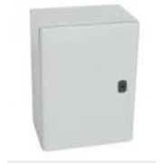 Quadro Comando Sobrepor Aco Carbono Cinza Ral 7035 400mm 300mm 200mm Atlantic 36917 Cemar Legrand