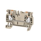 Conector Passagem Poliamida Bege 24A 2,50 Mm2 1521850000 Weidmuller Conexel