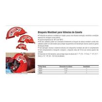 Bloqueio Valvula Valvula Esfera Ajustavel Plastico 13 A 18" Vermelho 148646 Brady