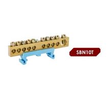 Barramento Elétrico Neutro 10 Furos Barramento Com 0,79 M SBN10T Steck