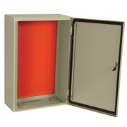 Quadro Comando Sobrepor Aco Carbono Bege Ral 7032 800mm 800mm 300mm C/Placa/Flange 901155 Cemar Legrand