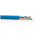 Cabo Rede Comunicação U/UTP Cat5e PVC/CMX 4P 24AWG Furukawa - Aimagem ampliada que mostra os pares de fios