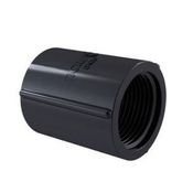 Luva Não Metálica Eletroduto PVC Preta Com Rosca 4 " - 33072066 - TIGRE