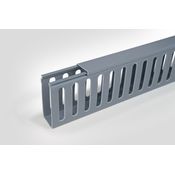 Canaleta Semi Recortada Cinza 20Mm 20Mm 2M Heladuct Hd 11800050 Hellermann