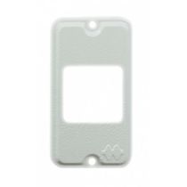 Tampa Metálica Condulete Alumínio Pintado Cinza 2 Postos Horizontais 1/2 3/4" TPCA02 Wetzel