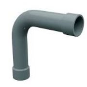 Curva Não Metálica Eletroduto 90 Graus Pvc Cinza Sem Rosca (Encaixe) 1/2" - 36005629 - TIGRE