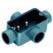 Condulete PVC C 1" Sem Rosca Cinza Sem Tampa CISR20 Wetzel