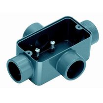 Condulete PVC C 1/2" Sem Rosca Cinza Sem Tampa CISR10 Wetzel