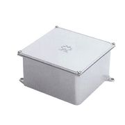 Caixa Passagem Alumínio Cinza 400 X 400 X 200 Mm Blindados À Prova De Tgvp - 007010310 - WETZEL