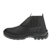 Bota Elástico Bidensidade Bico De Aço Preta 10VB48A Tamanho 37 CA 43339 Marluvas