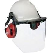 Protetor Facial Acoplado Capacete Incolor 203x435 Mm V-Gard 190 - 311814 - MSA - CA 31752