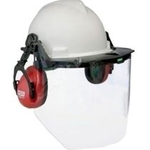 Protetor Facial Acoplado Capacete Incolor 203x435 Mm V-Gard 190 - 311814 - MSA - CA 31752