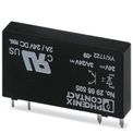 Rele Estado Solido 3A 33Vcc Na-PHOENIX CONTACT | Produto em posição horizontal, visão da região frontal