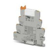 Rele Interface Por PushIn 24Vcc 6A Led Amarelo 1 Reversivel 2900299 Phoenix Contact