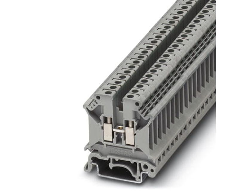 Conector Passagem Cinza 32 A 0,2 Mm² A 6 Mm² PHOENIX CONTACT - Imagem ampliada mostrando os detalhes