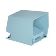 Pedal Comando Simples Metal 1 Estagio Com Capa Protetora Azul 1Na+1Nf XPEM510 Schneider
