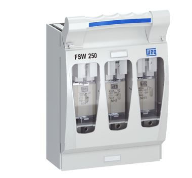 Chave Seccionadora Tripolar Fixa 250a 690vca FSW2503 WEG - Dimensional