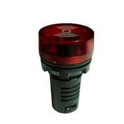 Sinalizador Audiovisual Para Alarme 24 Vca/Vcc 1 Led Vermelho SLG241 Steck