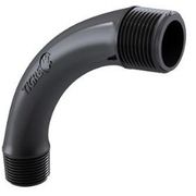 Curva Não Metálica Eletroduto 90 Graus Pvc Preta Bsp 3/4" - 33051883 - TIGRE
