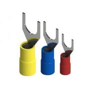 Terminal Elétrico Forquilha Pre-Isolado 5mm 2,5mm2 Azul TPF2,55 - INTELLI