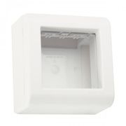 Caixa Canaleta Plástica Branco Com Tampa 70x65x40mm 2p Lizflex 57303002 -TRAMONTINA