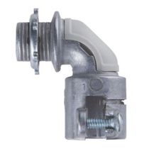 Conector Box Curvo Macho Fixo Alumínio Sem Vedação Rosca Bsp 3/4" Com Janela - 56128002 - TRAMONTINA