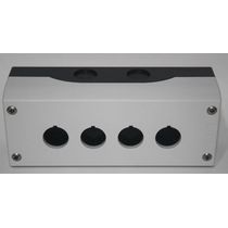 Botoeira Comando Vazia Plastico Preta 4 Furos 22mm 216539 Eaton