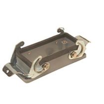 Carcaça Tomada Multipolar (Múltipla) Alumínio Base Baixa 2 Travas 24 Polos SCBB2T24 Steck