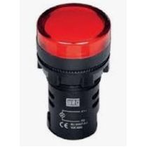 Sinaleiro Redondo Vermelho 22,0 Mm 24 Vca/Vcc Led Cew CEWSM1E26 WEG