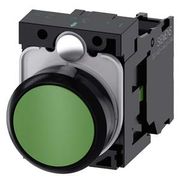 Botão Redondo Verde 22 Mm 500 V 1na Impulso 3SU11000AB401BA0 Siemens