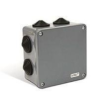 Caixa Passagem Poliamida Cinza 100x100x60 mm S307 Steck