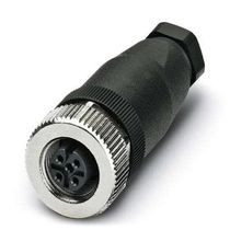 Conector Sensor Fêmea Reto Poliamida 4 Polos M12 SACCM12FS4CONPG7M Phoenix Contact