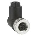 Acessorio Conector M12 Cotovelo 4P Sensor | Diagonal direita do produto