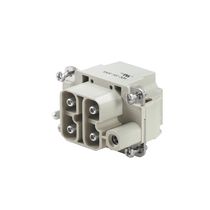 Porta Contato 4P+T 40A HDCS4SAS Weidmuller Conexel